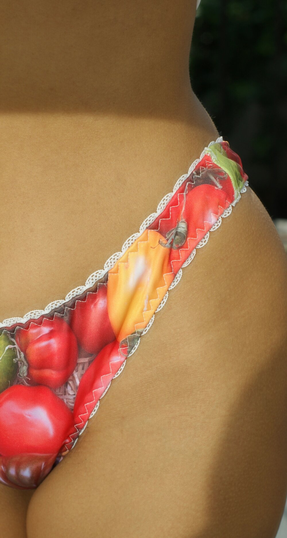 Jasmin Bikini Bottoms - Tomato